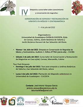IV Simposio y curso-taller sobre conocimiento y conservación de magnolias