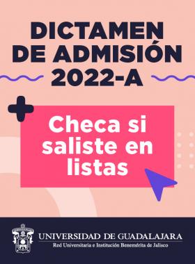 Dictamen de admisión 2022-A