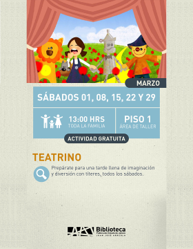 Cartel de Teatrino
