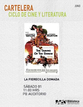 Ciclo de cine y literatura: La fierecilla domada