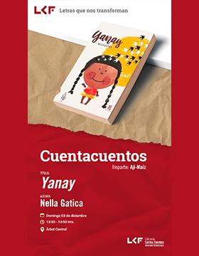 Cartel del Cuentacuentos. Título: Yanay
