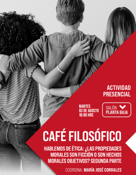 Café filosófico: Hablemos de ética
