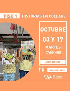 Cartel de Historias en collage