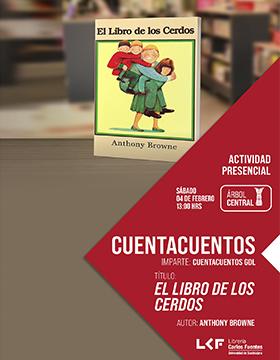 Cuentacuentos.   Título: El libro de los cerdos.