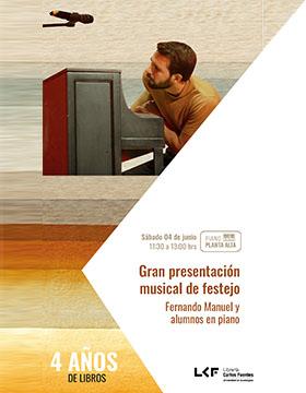 Gran presentación musical de festejo: Fernando Manuel y alumnos en piano.