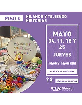 Grafico de Hilando y tejiendo historias