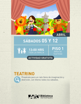 Cartel de teatrino