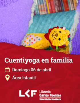 Cartel de Cuentiyoga en familia (2 años en adelante)