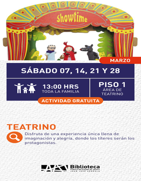 Cartel del Teatrino