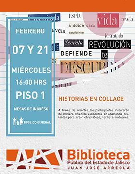 Cartel de Historias en Collage
