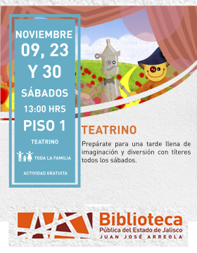 Cartel de teatrino