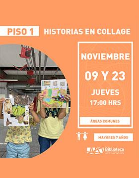 Cartel de Historias en collage