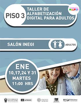 Taller de Alfabetización Digital para Adultos.
