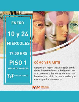 Cartel de Cómo ver el arte