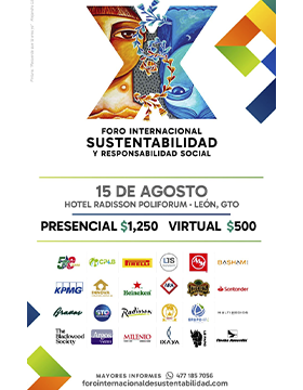 Cartel del 10° Foro Internacional de Sustentabilidad