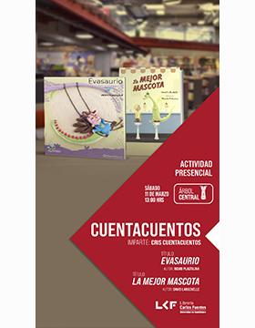 Cuentacuentos. Título: Evasaurio