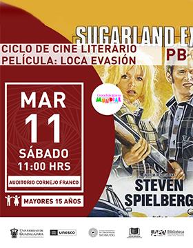 Ciclo de cine literario.   Película: “Loca evasión”.