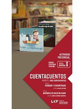 Grafico del Cuentacuentos. Título: Perdido y encontrado.