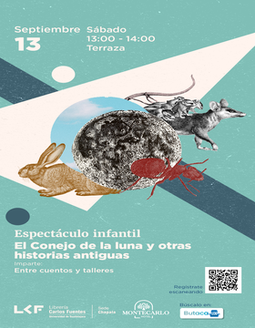 Cartel de El conejo de la luna y otras historias antiguas