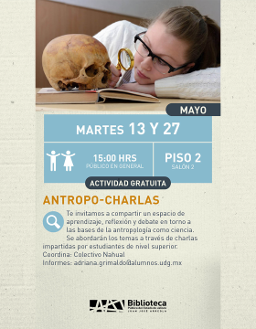 Cartel de Antropo-charlas