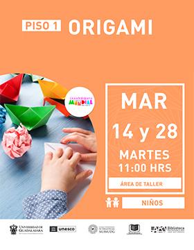 Taller de origami.