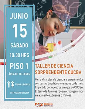 Taller de ciencia sorprendente CUCBA