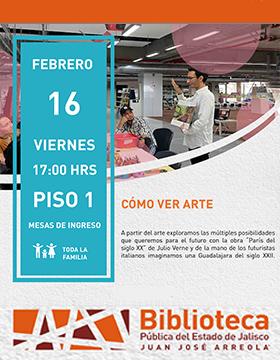 Cartel de Cómo ver el arte