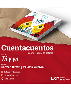 Cartel del Cuentacuentos. Título: Tú y yo