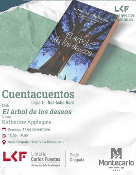Cartel del Cuentacuentos Título: El árbol de los deseos