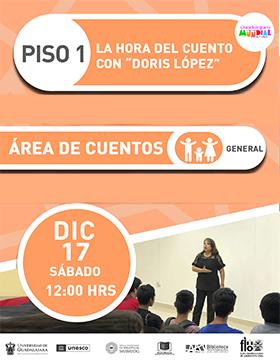 La hora del cuento con “Doris López”