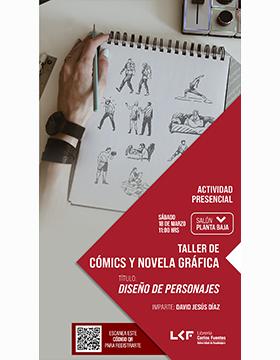 Taller de Cómics y Novela Gráfica.  Título: Diseño de personajes.
