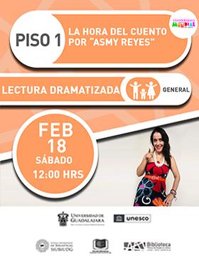 La hora del cuento por “Asmy Reyes”.