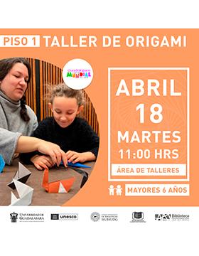 Grafico del Taller de origami