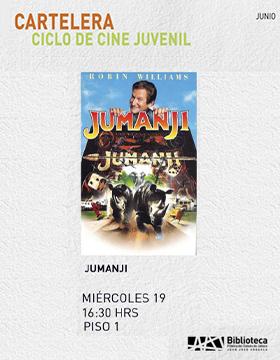 Ciclo de cine juvenil: Jumanji