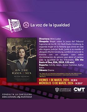 Cartel del Ciclo de cine: Mujeres desafiando esquemas
