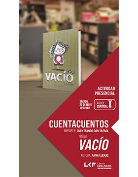 Grafico del Cuentacuentos. Título: Vacío