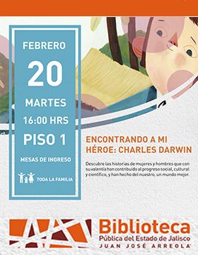 Cartel de Encontrando a mi héroe: Charles Darwin