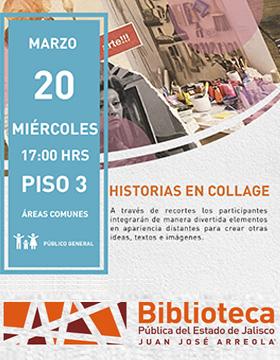 Cartel de Historias en Collage