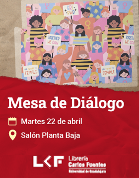 Cartel de la Mesa de diálogo. Título Infancias y feminismo en la educación: crianza, violencias y redes de acompañamiento