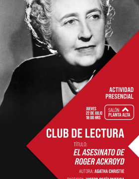 Club de lectura: El asesinato de Roger Ackroyd