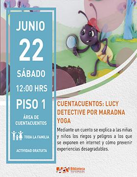 Cuentacuentos: Lucy Detective por Maradna Yoga