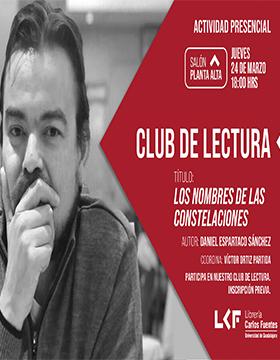 Club de lectura Título: Los nombres de las constelaciones.