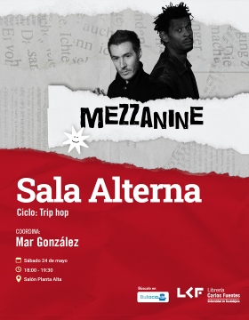 Cartel de la Sala Alterna. Ciclo Trip hop. Entrepiso