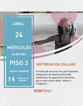 Cartel de Historias en Collage