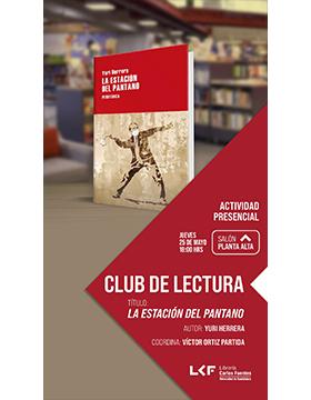 Grafico del Club de Lectura. Título: La estación del pantano.