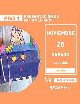 Cartel de Presentación de mi comelibros