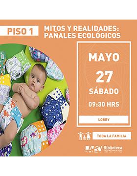 Grafico de Mitos y realidades: Pañales ecológicos