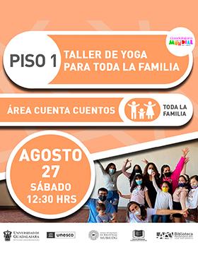 Taller de yoga para toda la familia
