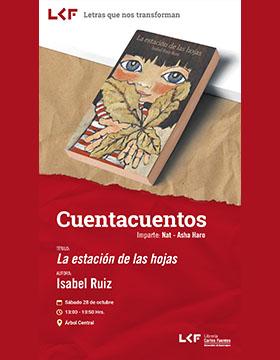 Cartel del Cuentacuentos. Título: ¡Mira lo que tengo!