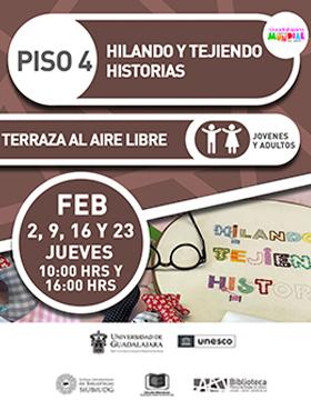 Hilando y tejiendo historias.